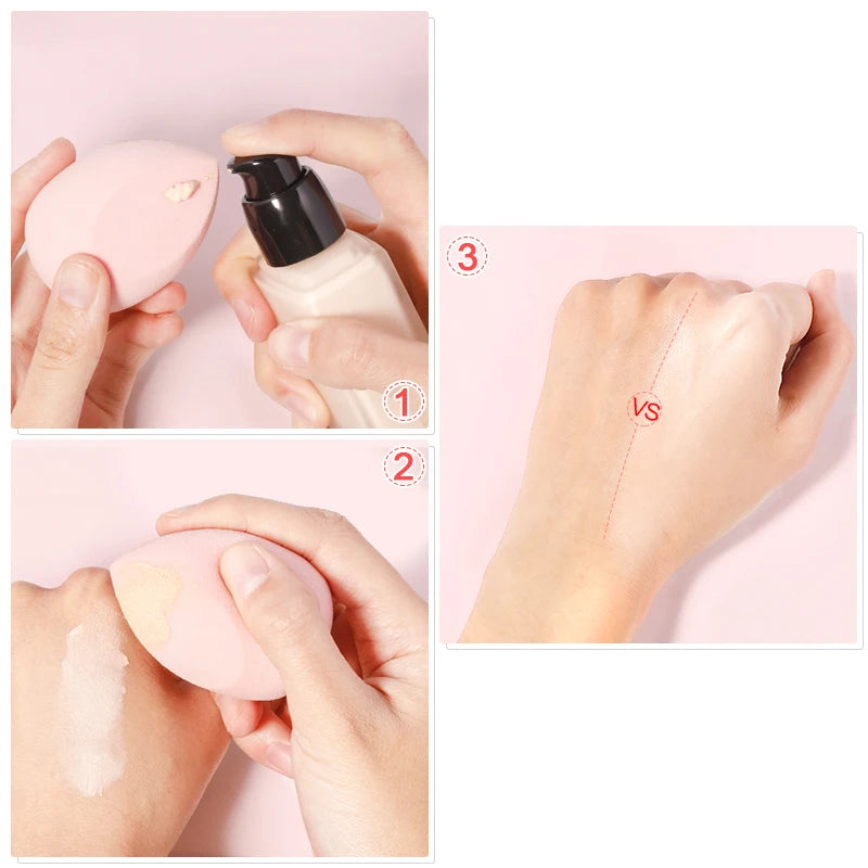 20/5/1pcs Makeup Sponge Concealer Smooth Cosmetic Powder Puff Make Up Blender Tool