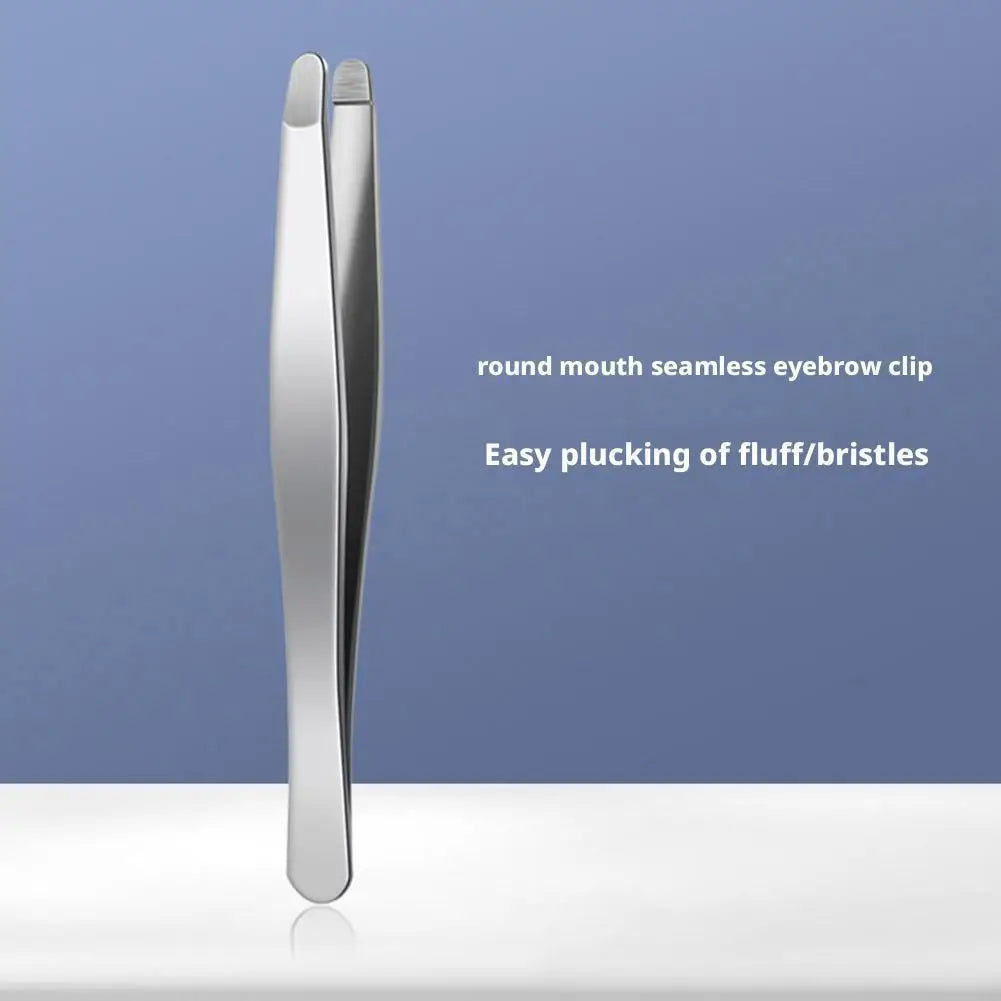 Stainless Steel Brow & Facial Hair Remover Eyebrow Tweezers