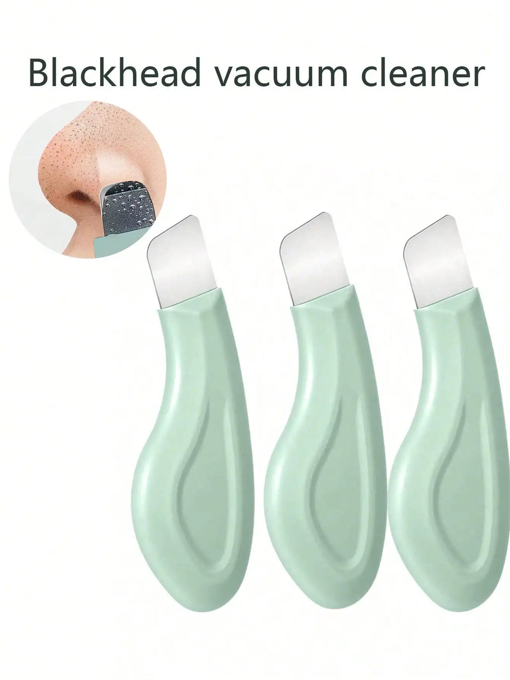 Gentle Facial Pore Cleanser Silicone Scrub Facial Scraper Skin Care Tools