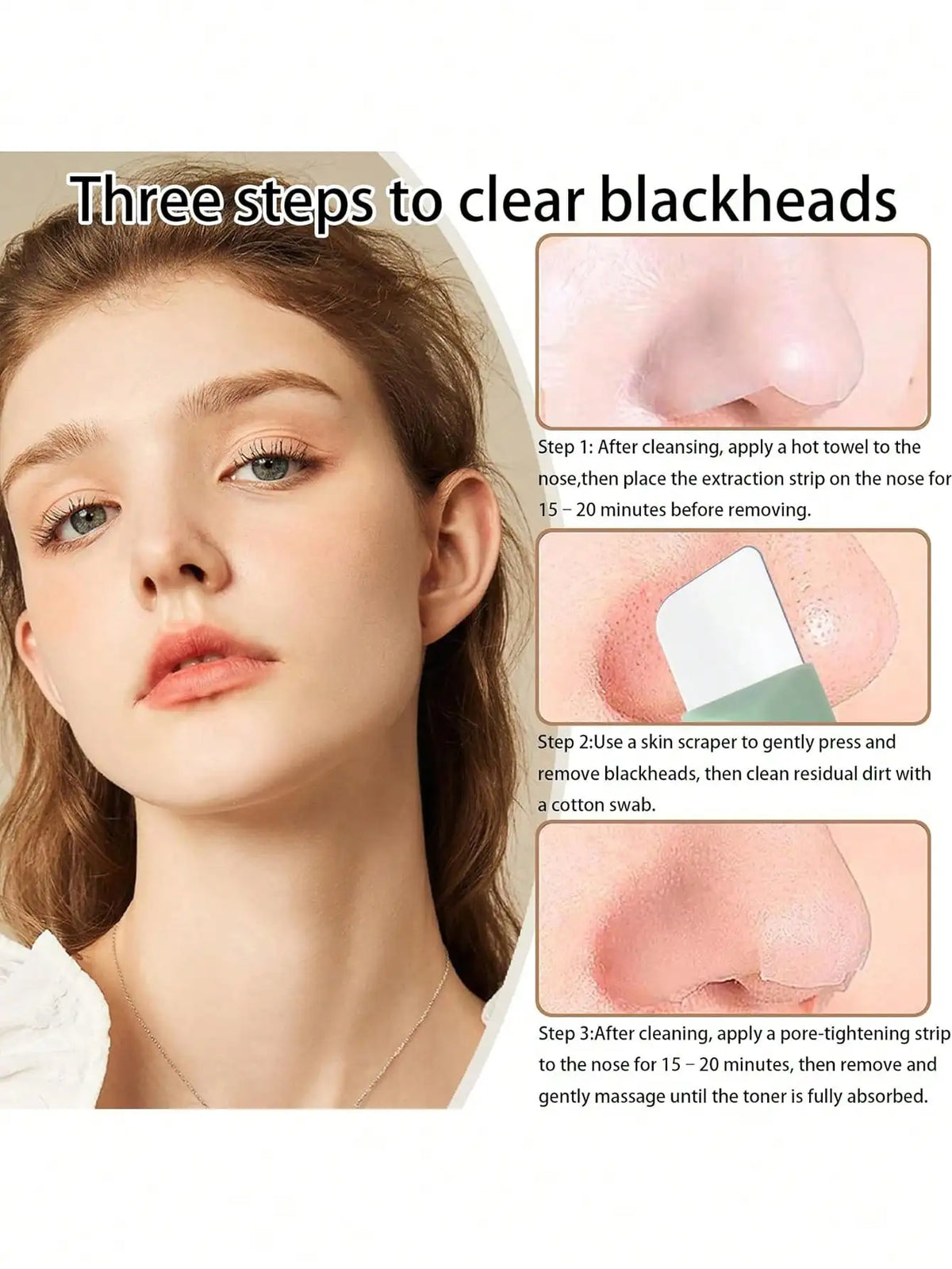 Gentle Facial Pore Cleanser Silicone Scrub Facial Scraper Skin Care Tools