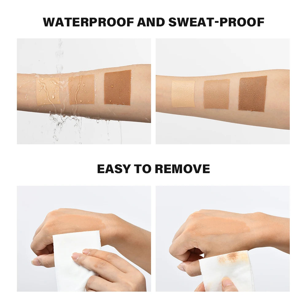 100ml Leg Makeup Long-lasting Waterproof Wheat Tan Brown Liquid Foundation