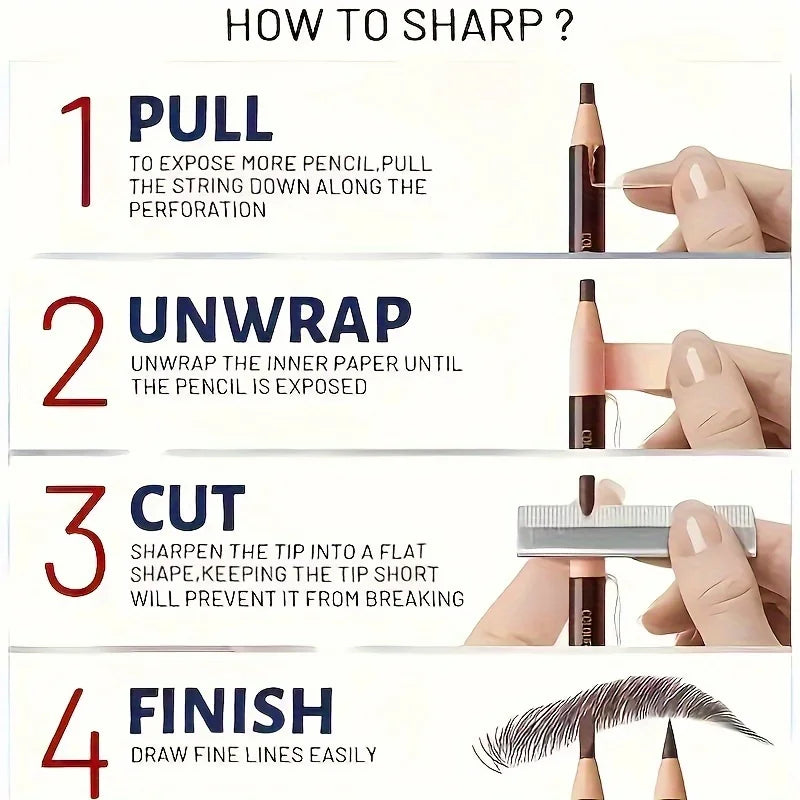 Eyebrow Pencil Sweat & Smudge Proof