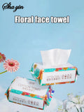 30/70/100PCS Disposable Face Towel Travel Facial Cleansing Wet And Dry Makeup Remover Pearl Cotton Soft Makeup Nonwoven Towel